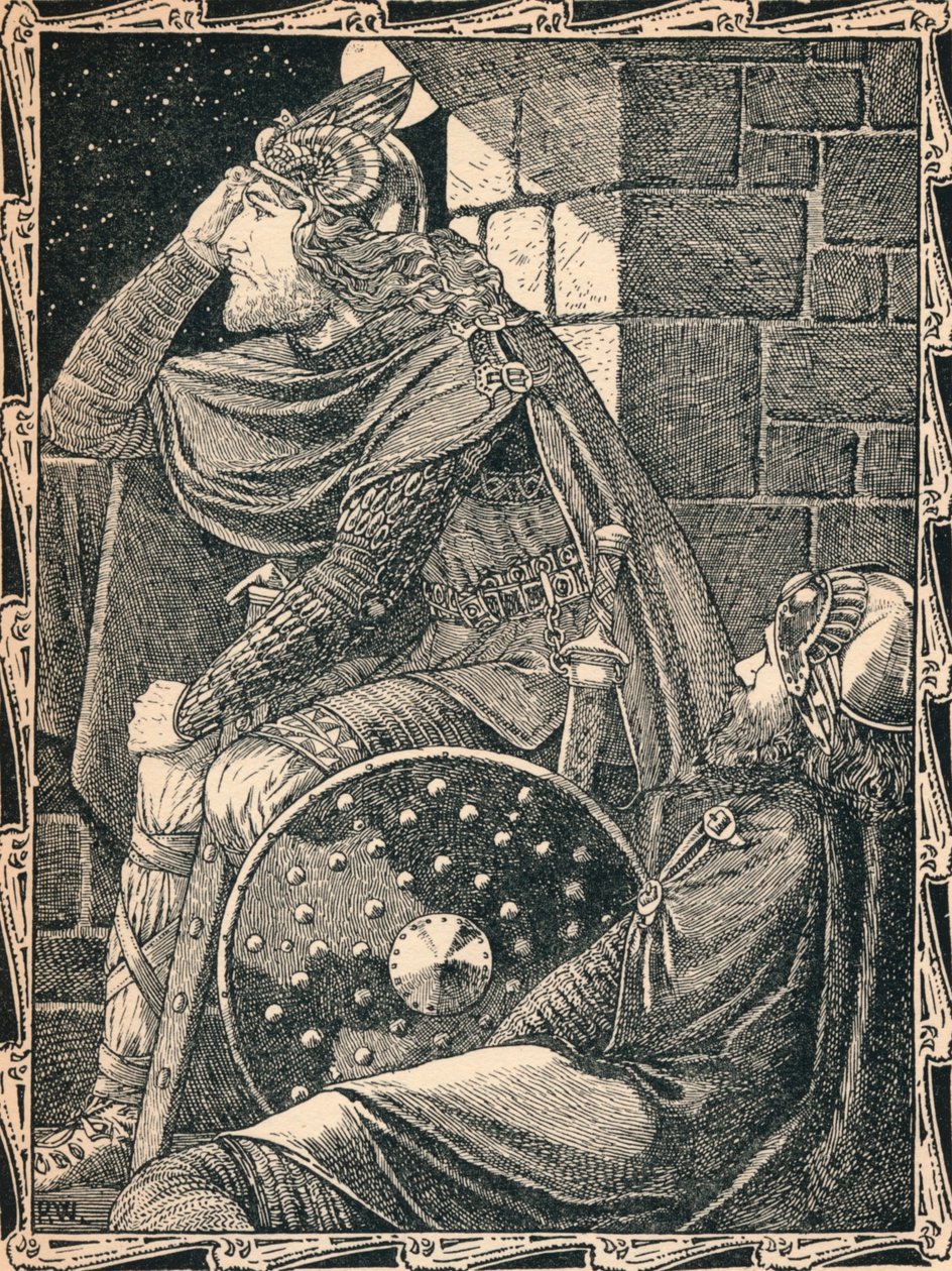 Hereward der Wachsam in Ely, 1902 von Patten Wilson