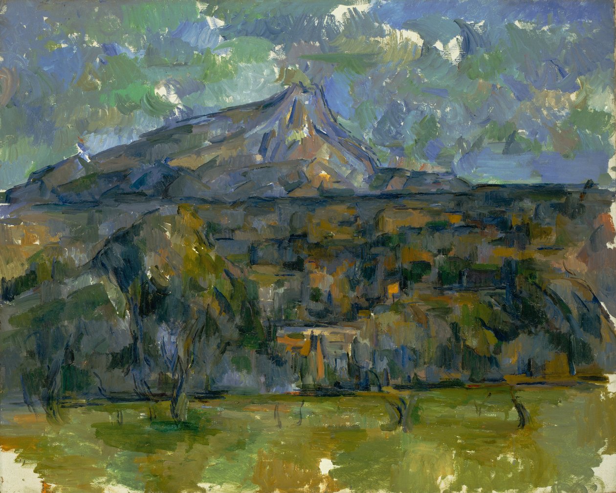 Mont Sainte-Victoire von Paul Cézanne