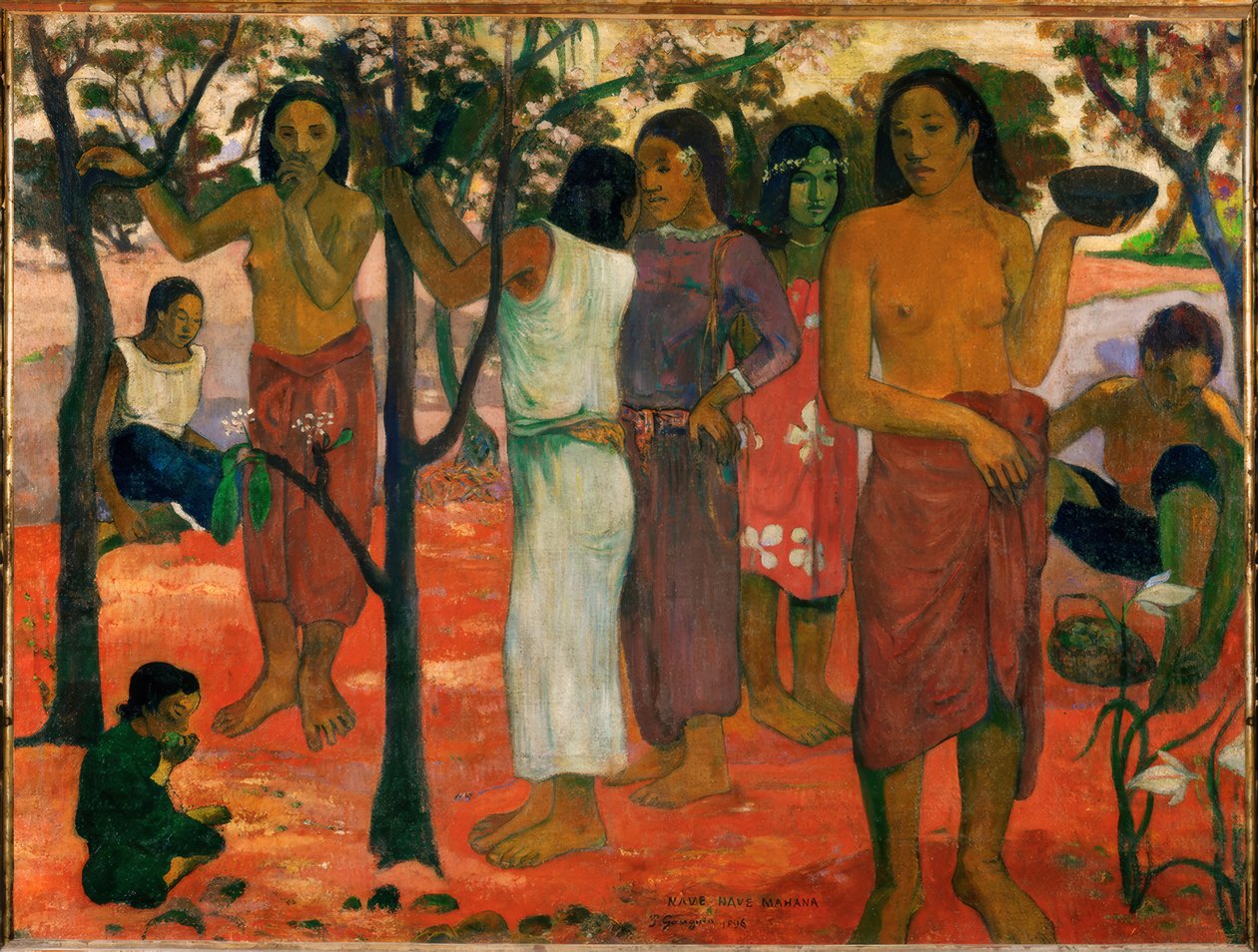 Nave Nave Mahana von Paul Gauguin