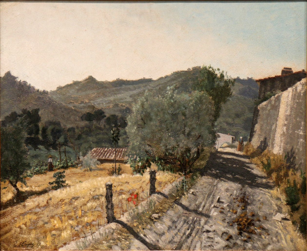 Der Weg im Hügel von Paul Camille Guigou
