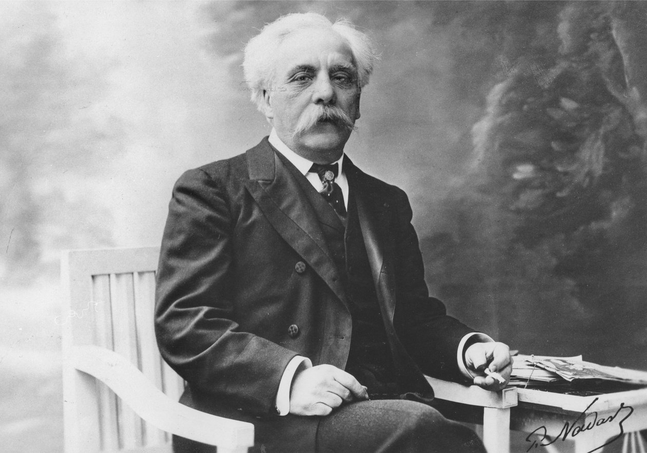 Porträt von Gabriel Fauré von Paul Nadar