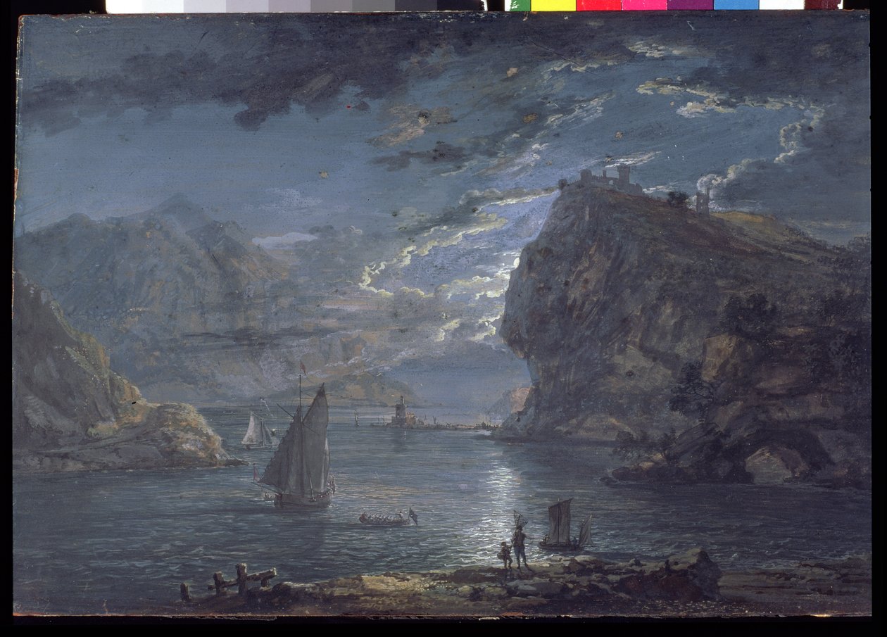Ein Mondlichteffekt von Paul Sandby