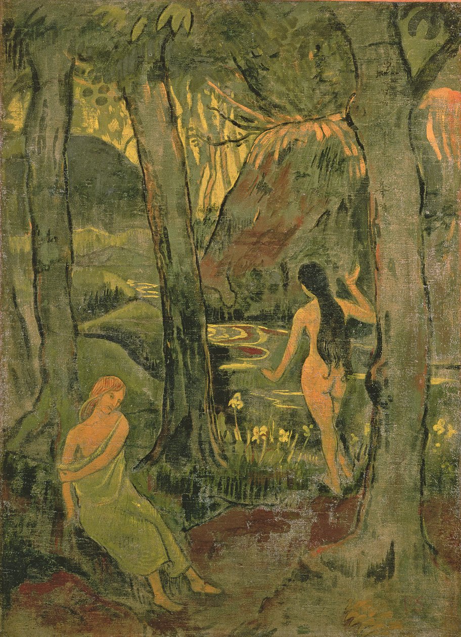 Junge Frauen beim Baden, 1892 von Paul Sérusier