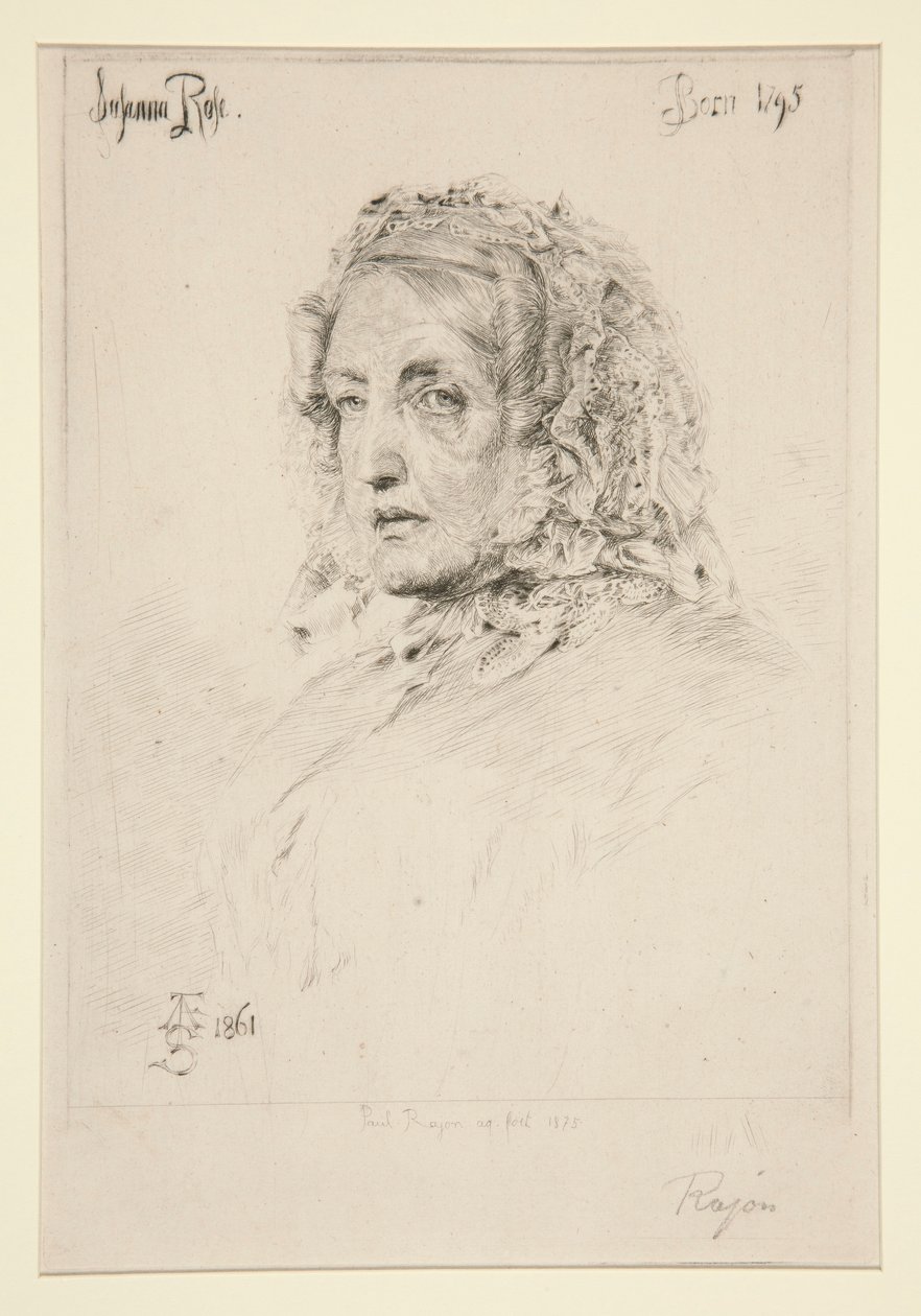 Suzanna Rose, nach Sandys von Paul Adolphe Rajon