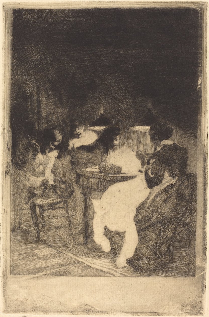 Die Kindheit von Pierre Clémenceau, 1885 von Paul Albert Besnard