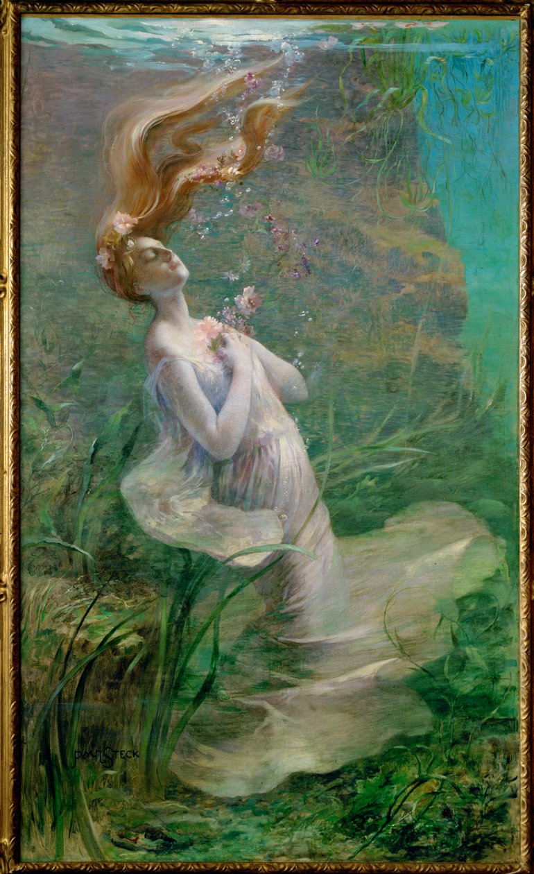 Ophelia von Paul Albert Steck