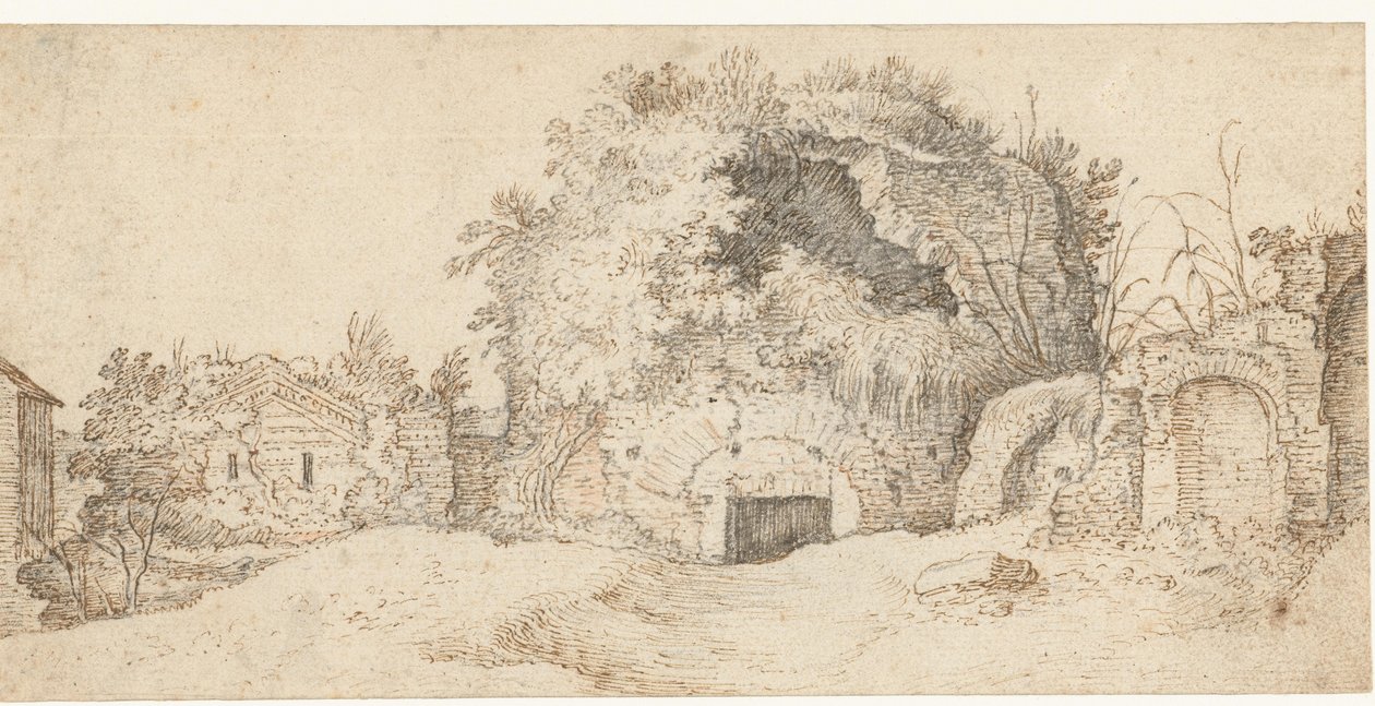 Antike Ruinen von Paul Bril