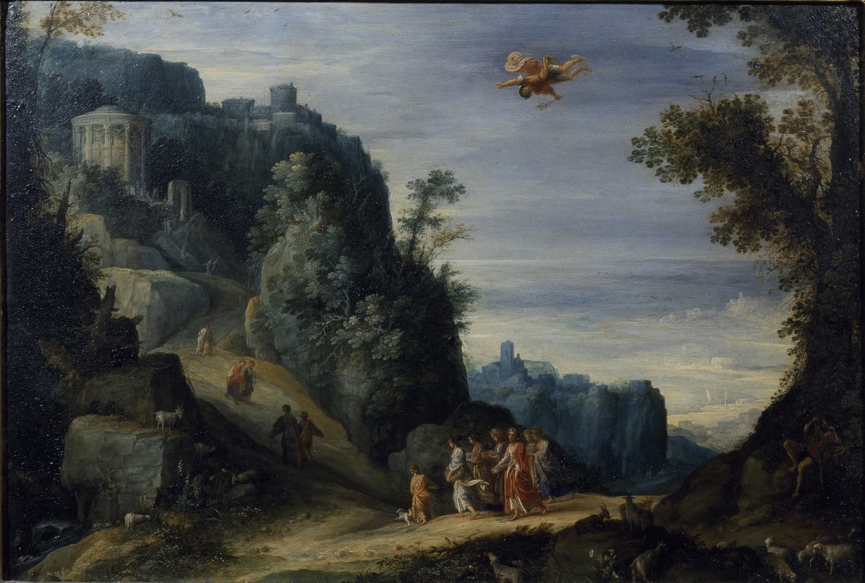 Merkur und Herse, ca. 1605 von Paul Brill or Bril