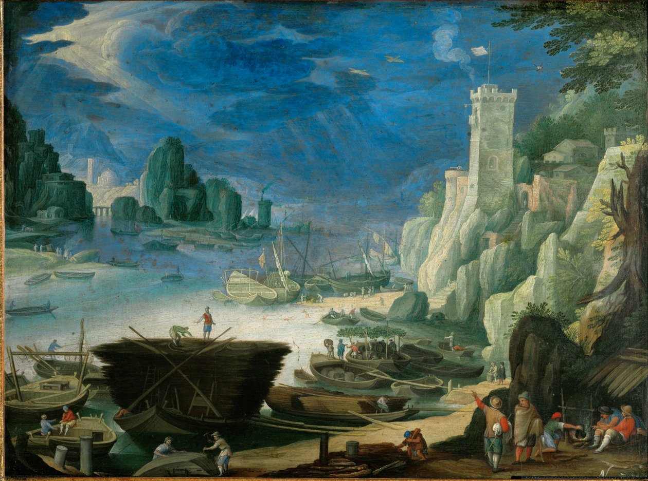 Nachtstück von Paul Brill or Bril