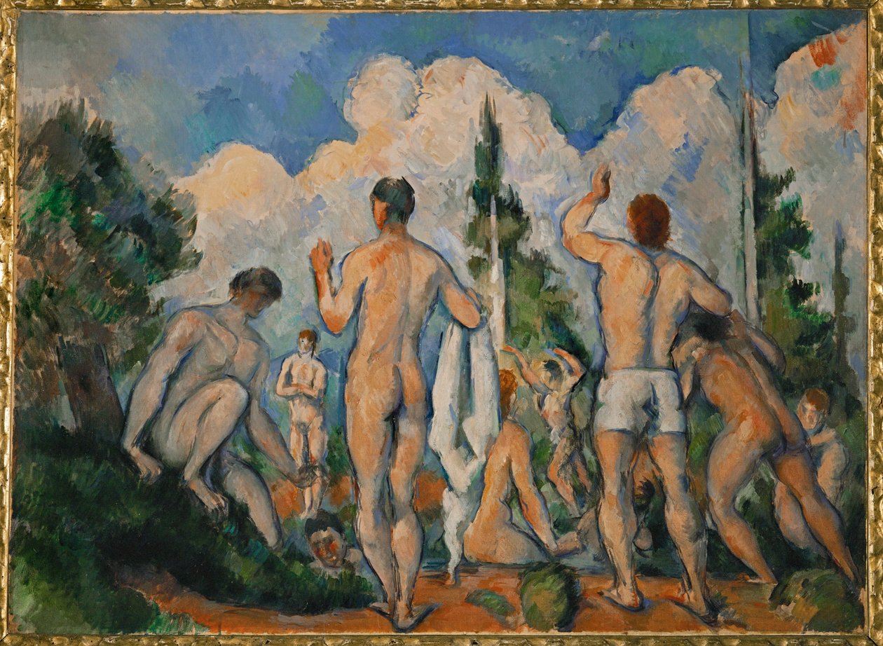 Badende von Paul Cezanne