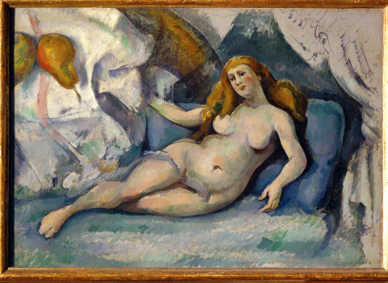 Nackte Frau von Paul Cezanne