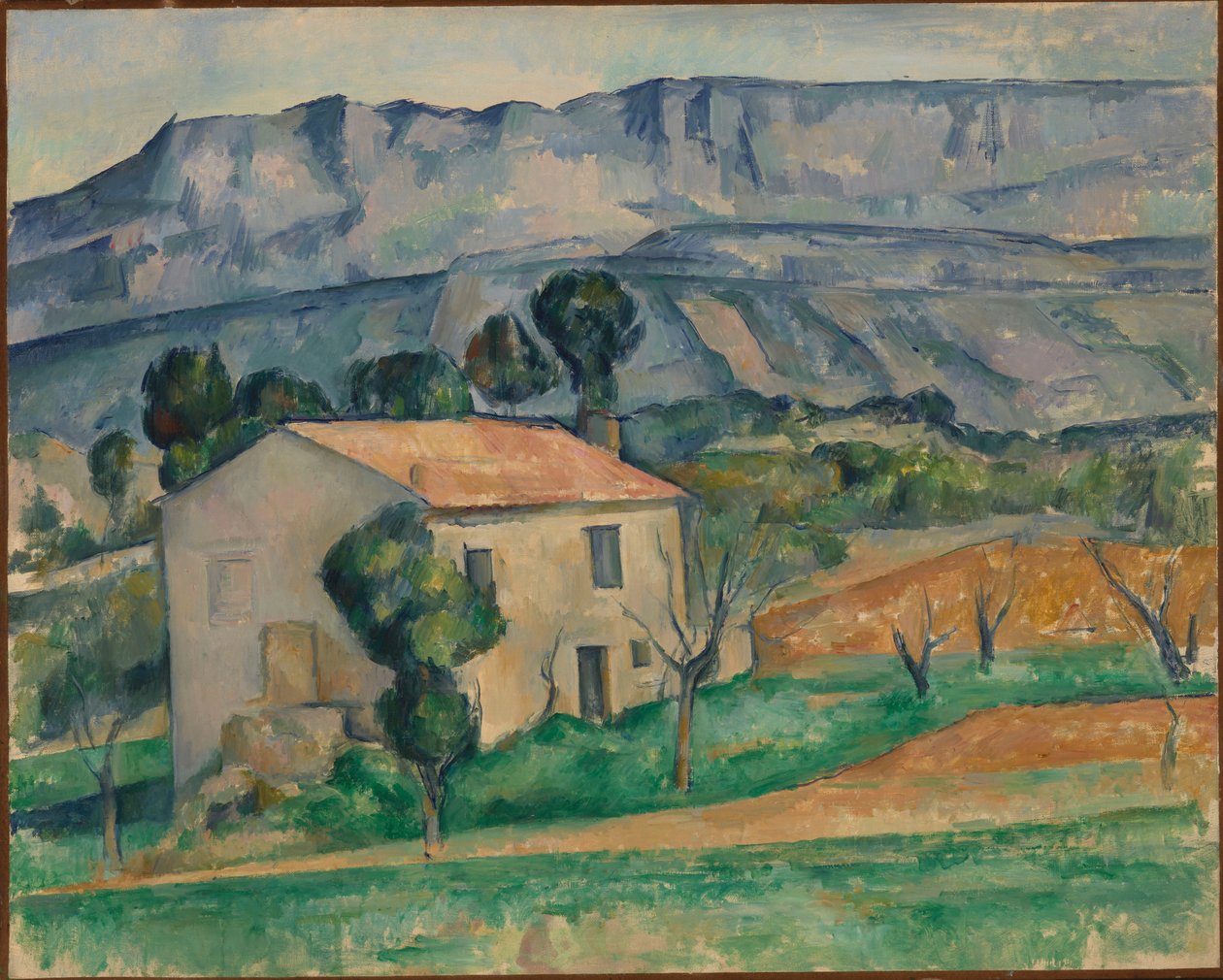 Haus in der Provence von Paul Cézanne