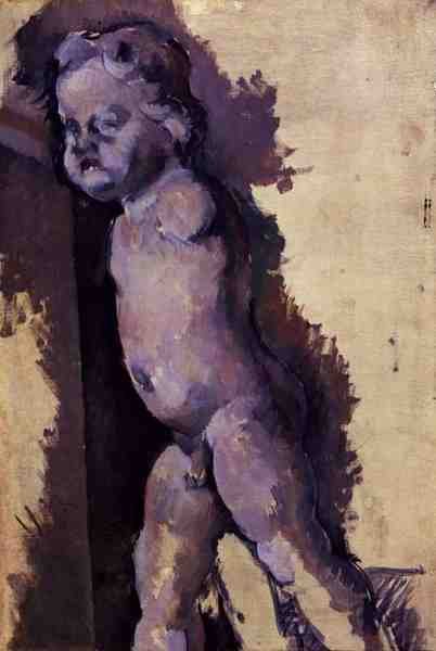 Gipsabdruck eines Putto, ca. 1894-95 von Paul Cézanne