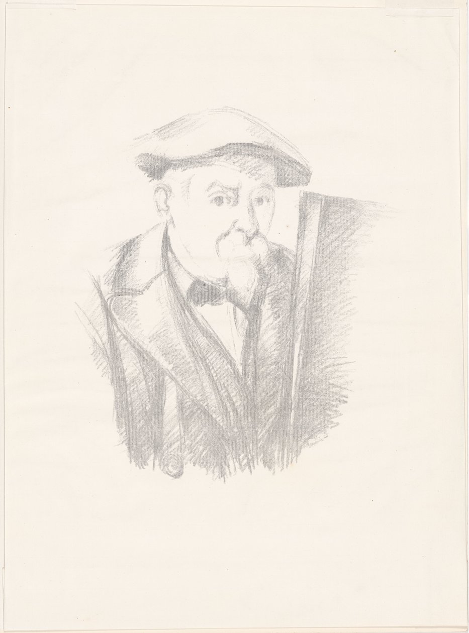 Selbstbildnis von Paul Cézanne