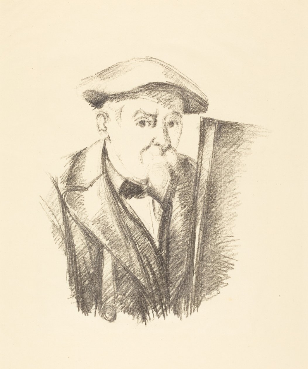 Selbstporträt von Paul Cézanne