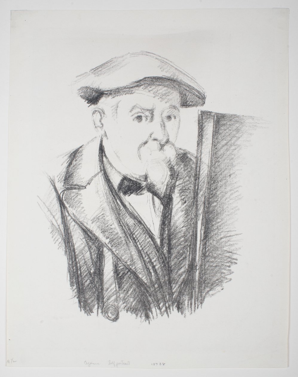 Selbstporträt von Paul Cézanne