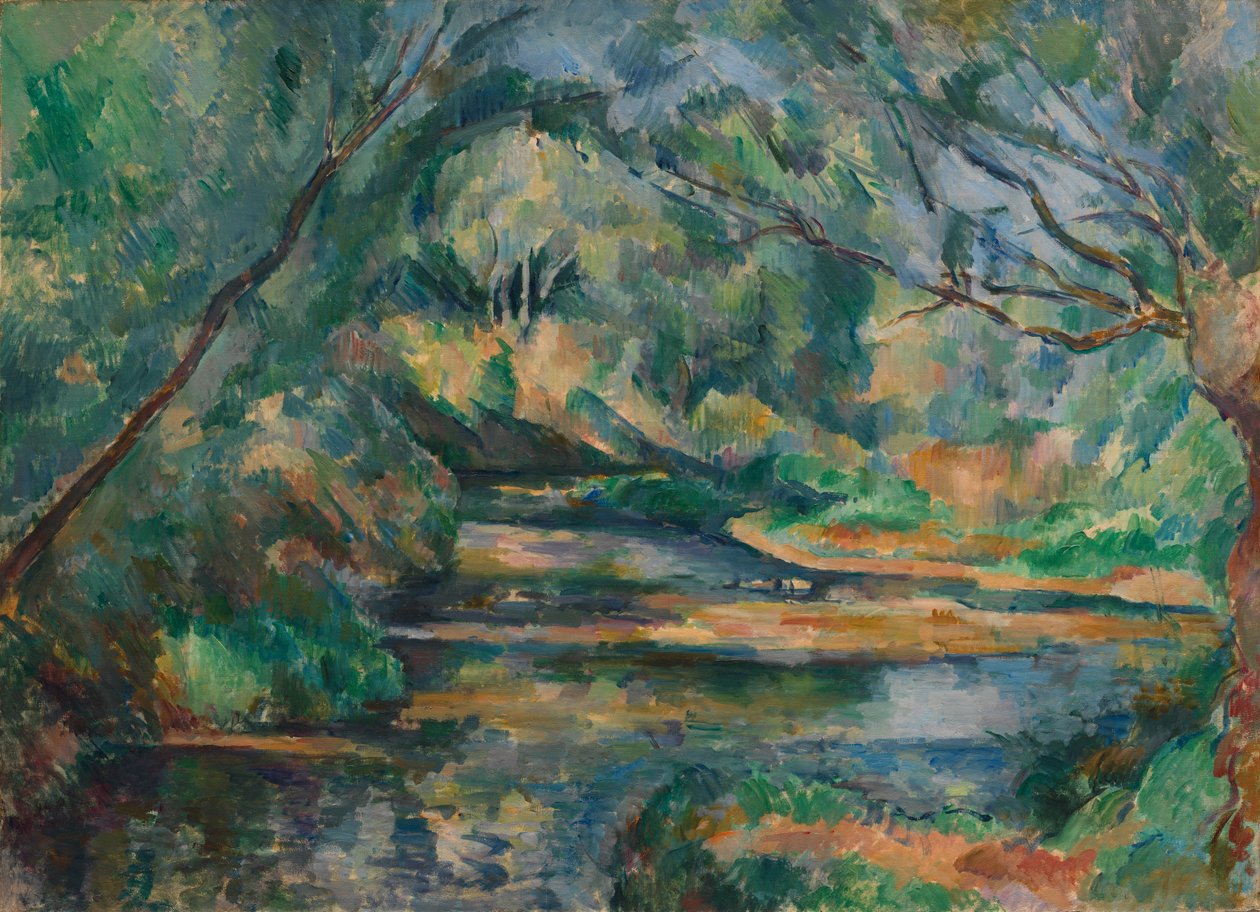 Der Bach von Paul Cézanne