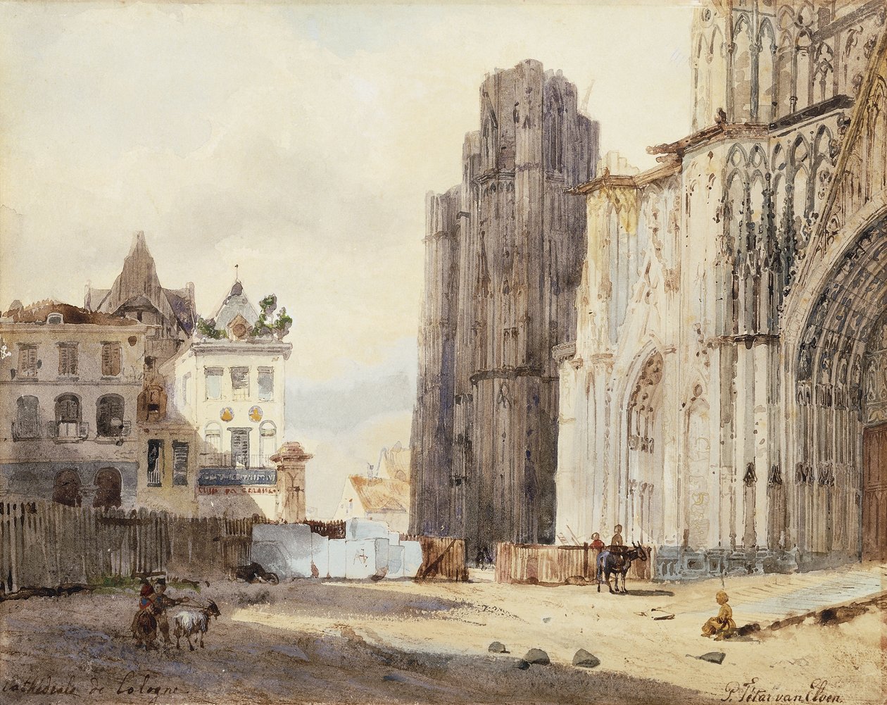 Kölner Dom von Paul Constantin Dominique Tetar van Elven