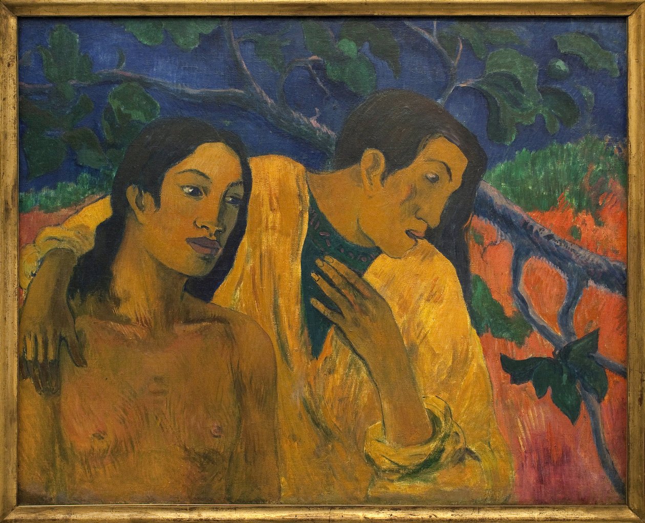 Flucht (Tahitianische Idylle) von Paul Cézanne