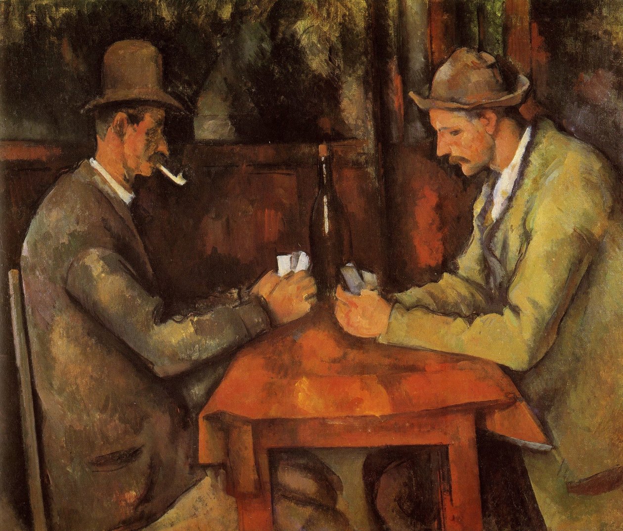 Die Kartenspieler von Paul Cézanne