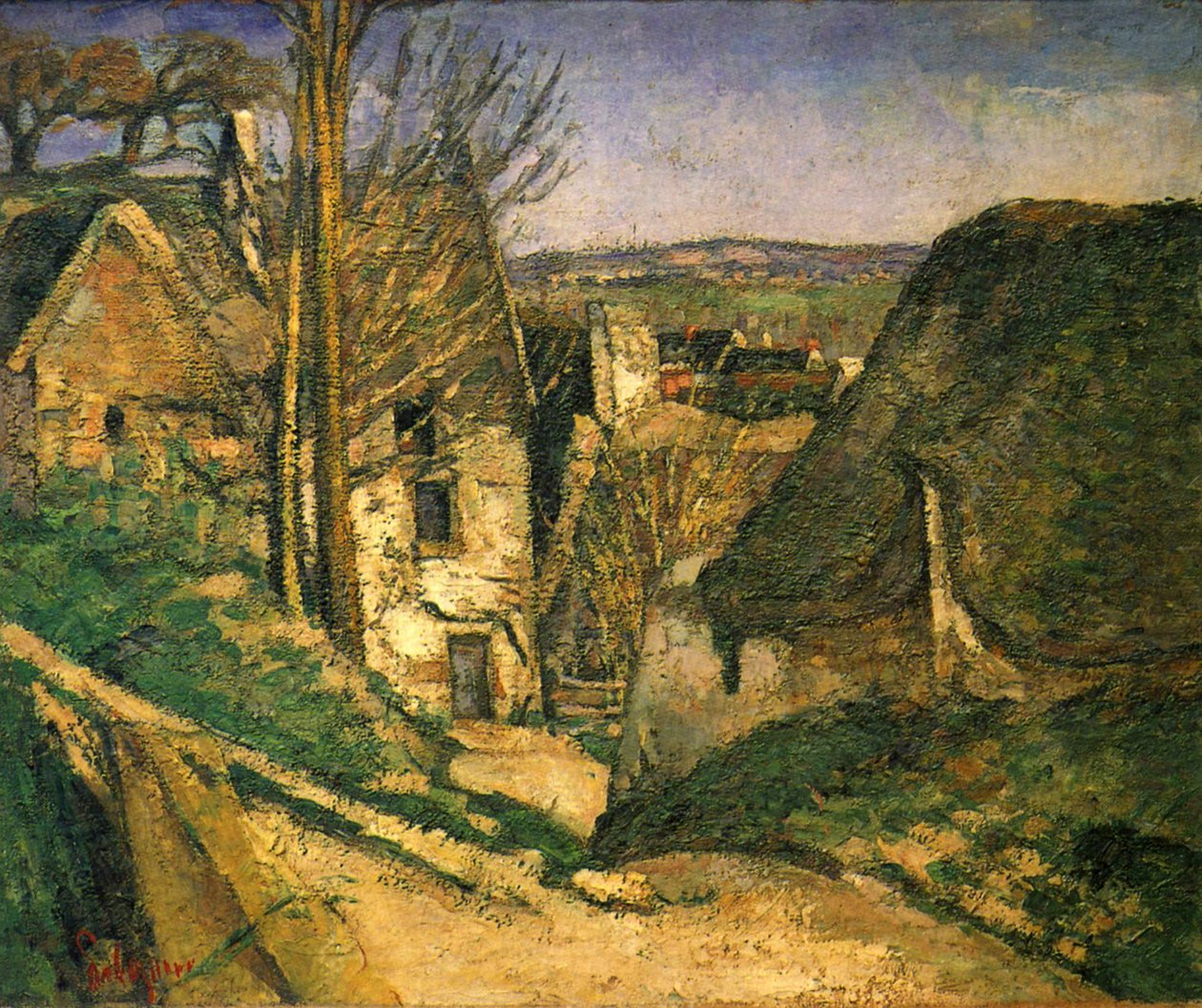 Das Haus des Gehängten, Auvers-sur-Oise von Paul Cézanne