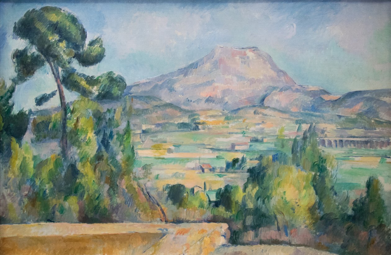 La Montagne Sainte-Victoire von Paul Cézanne