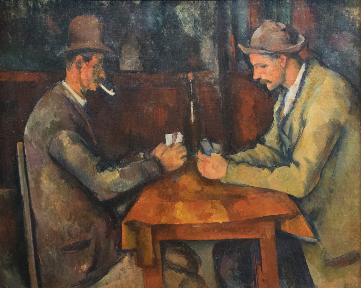 Die Kartenspieler von Paul Cézanne
