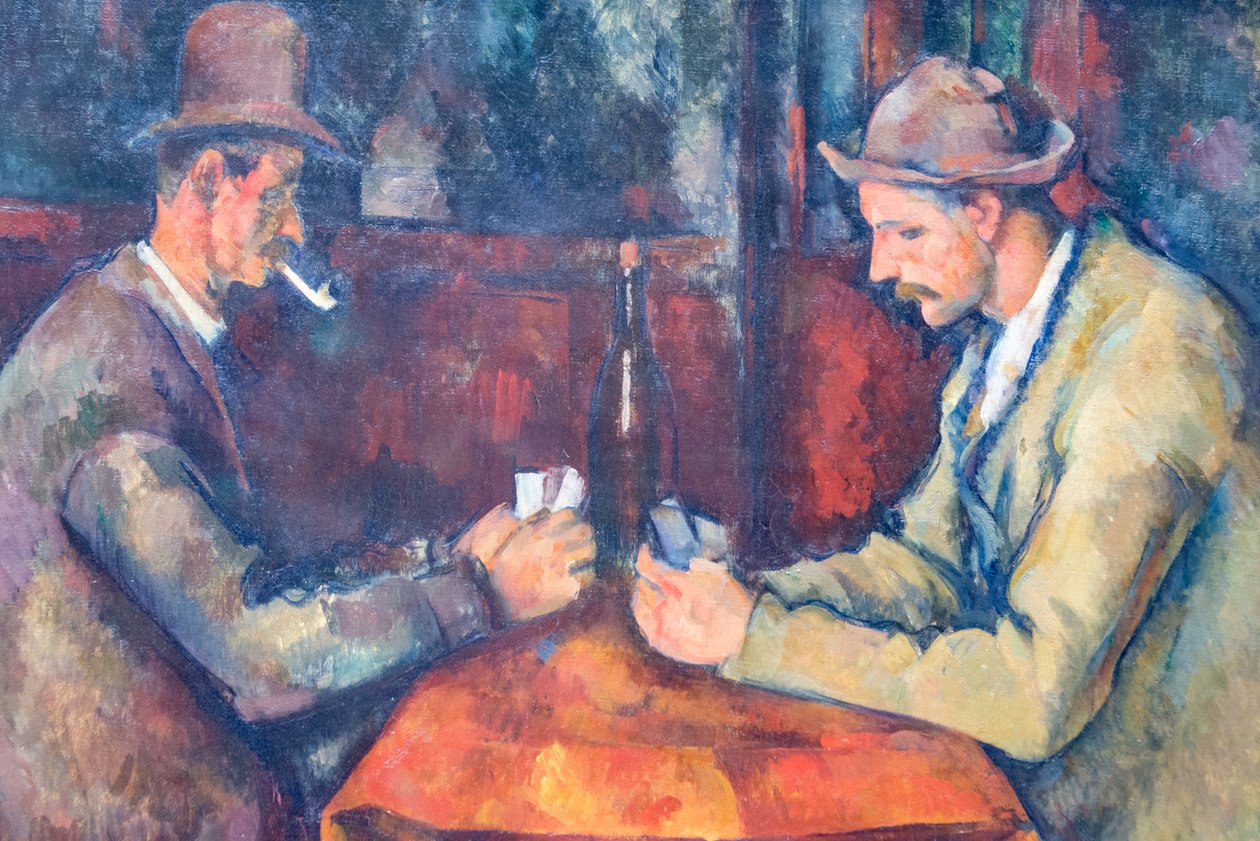 Die Kartenspieler von Paul Cézanne