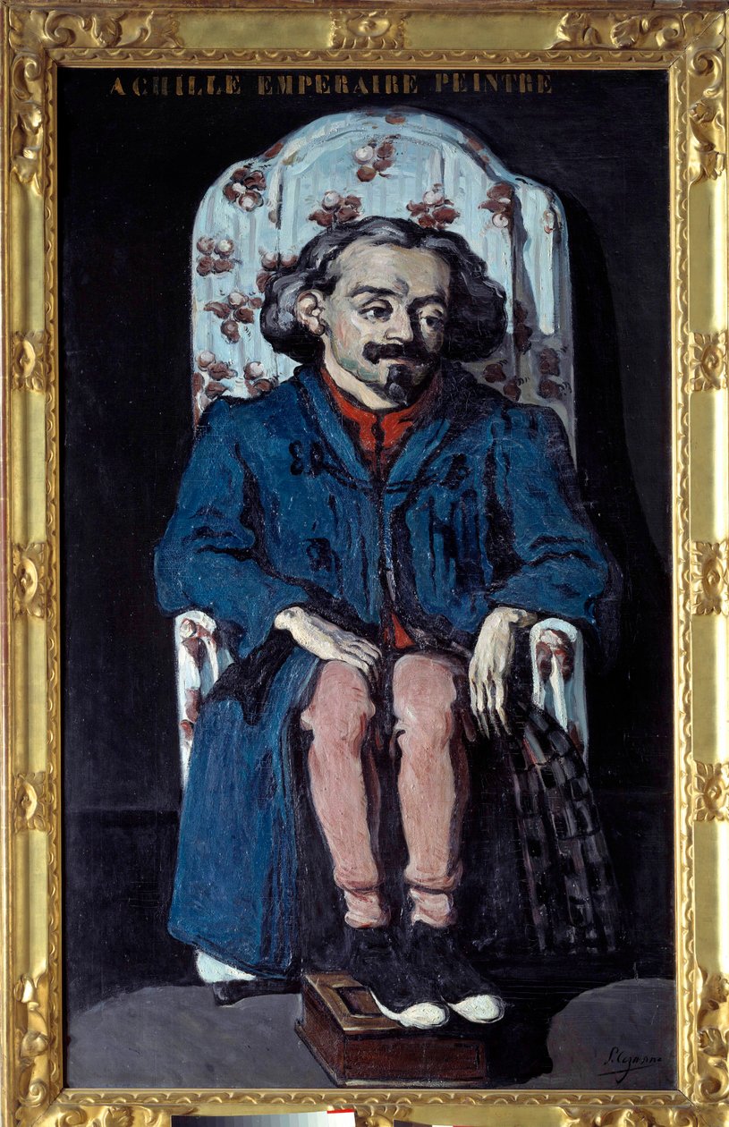 Porträt des Malers Achille Emperaire (1829-1898) von Paul Cézanne
