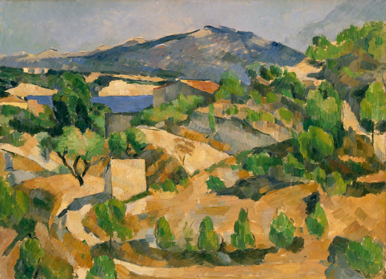 Der François-Zola-Damm von Paul Cézanne