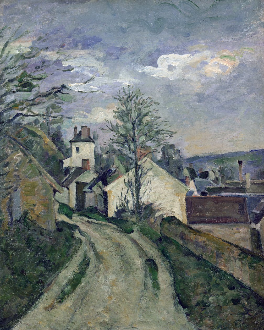 Das Haus von Doktor Gachet (1828-1909) in Auvers, 1872-73 von Paul Cézanne