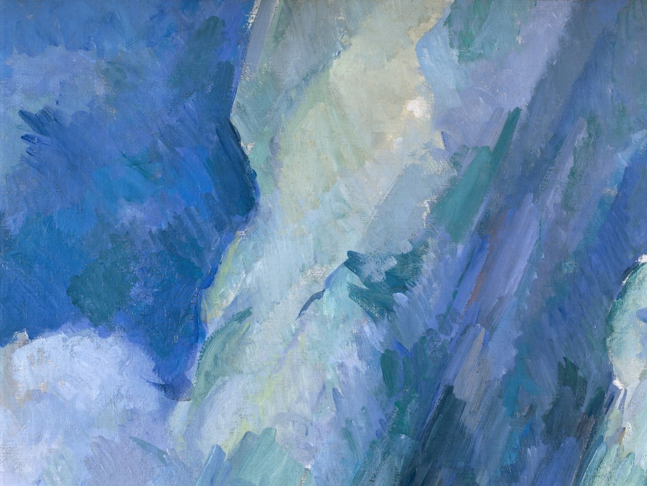 Die großen Badenden, ca. 1900-06 (Detail) von Paul Cézanne