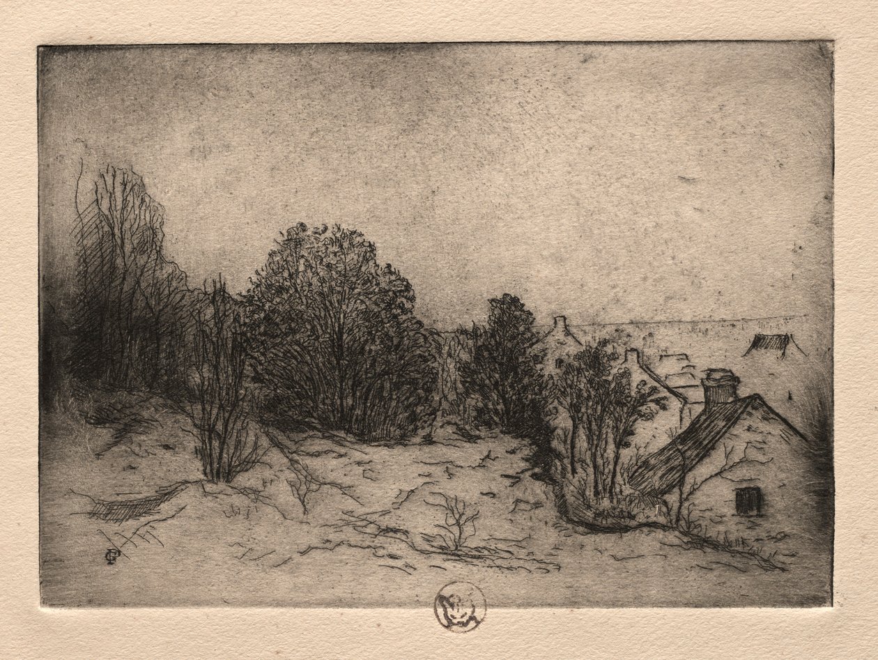 Sechs Radierungen: Vesnots, Auvers-sur-Oise, 1895 von Paul Gachet