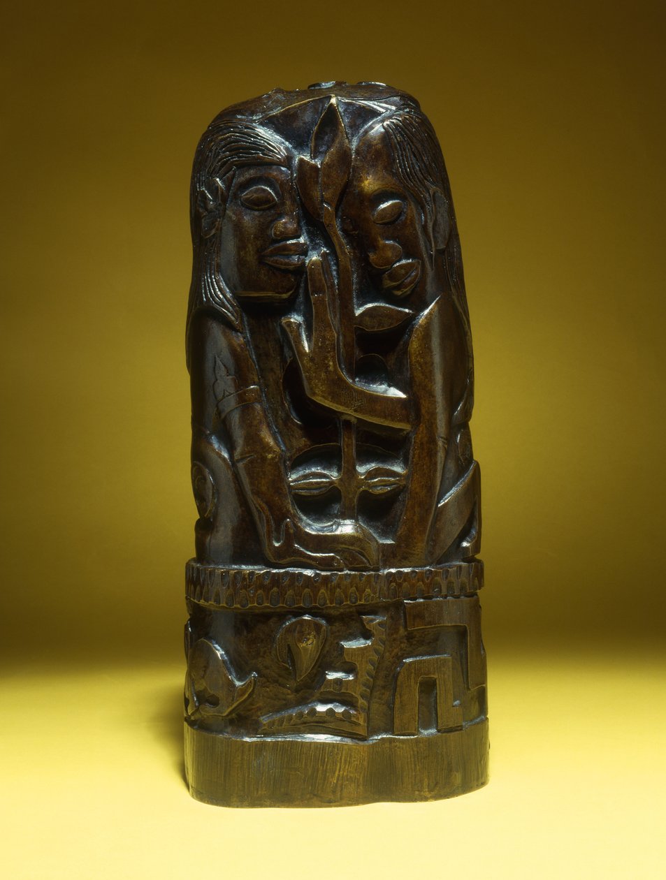Hina und Te Fatou von Paul Gauguin