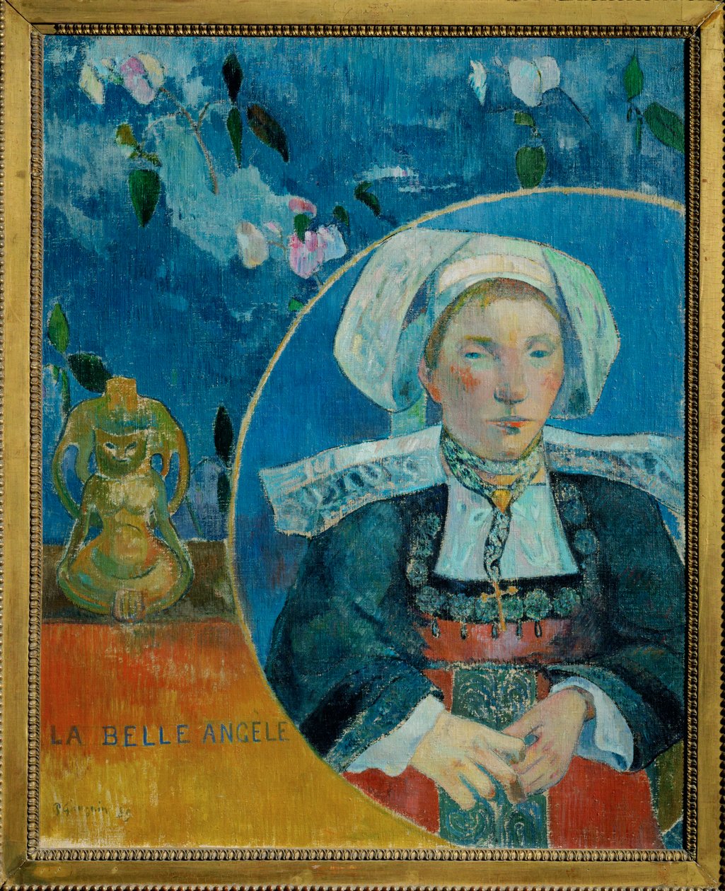 La Belle Angele, Mme Sartre, Hotelbesitzerin in Pont-Aven von Paul Gauguin