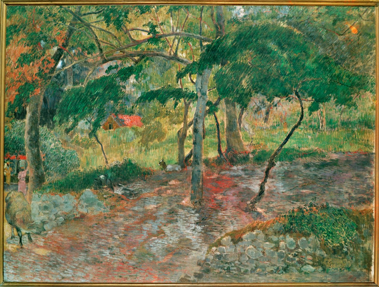 Der Teich, Martinique von Paul Gauguin