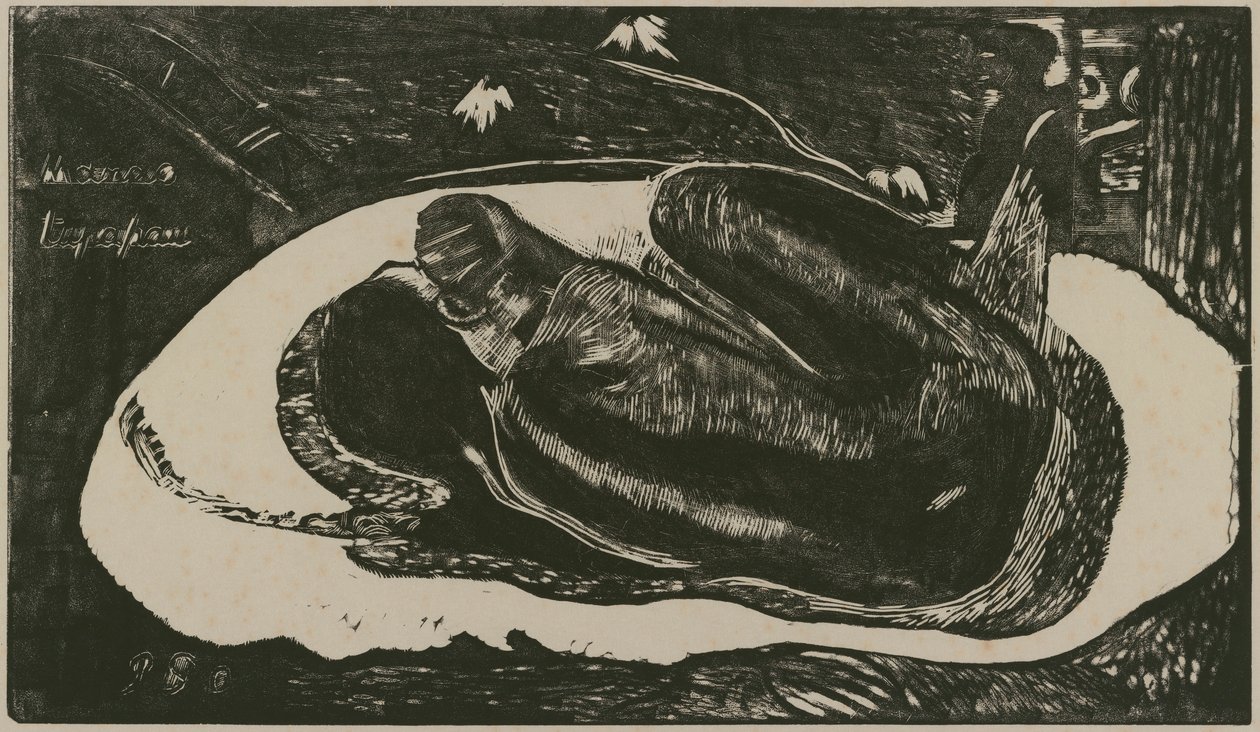 Manao Tupapau (Geist der Toten wacht) von Paul Gauguin