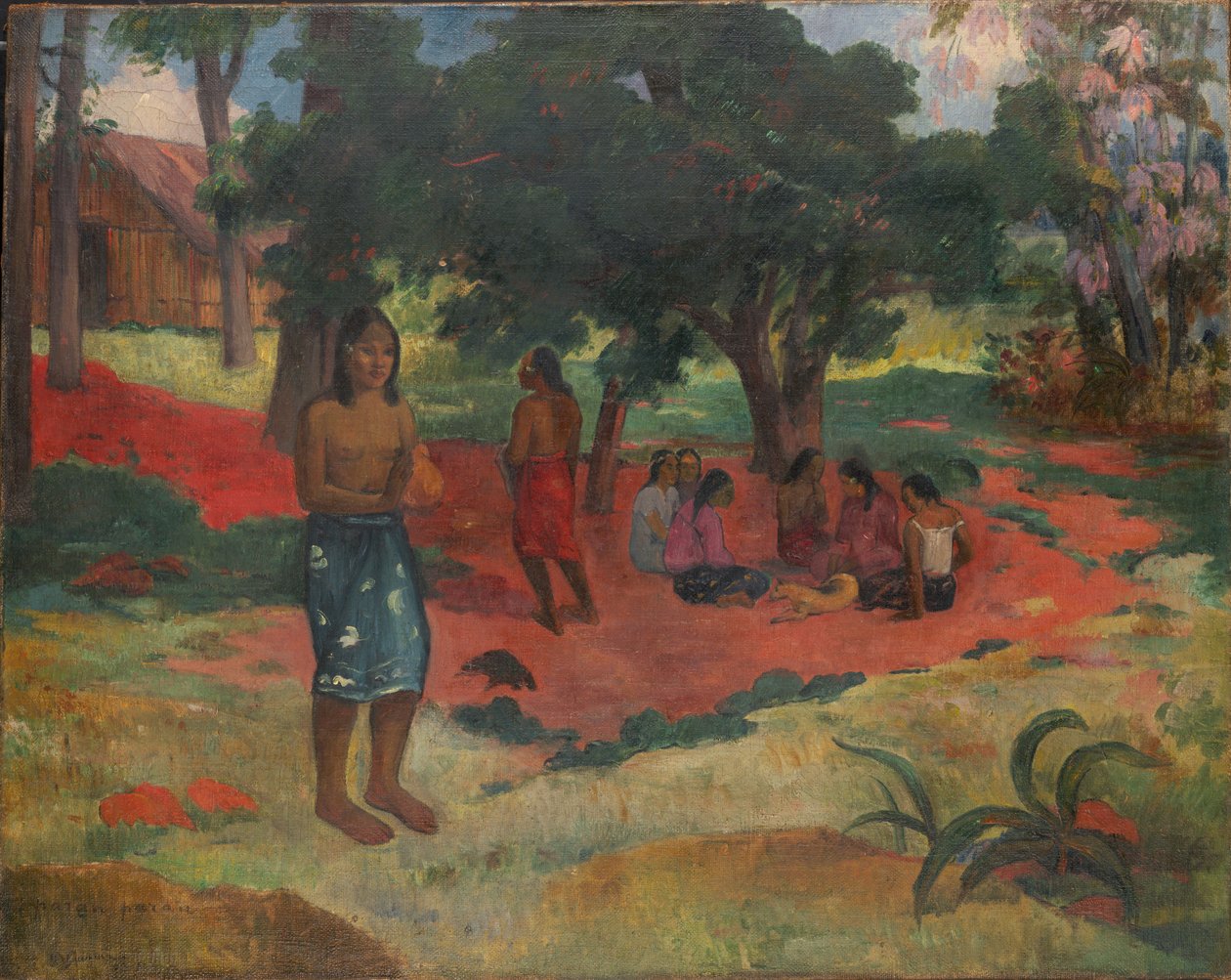 Parau Parau (Geflüsterte Worte) von Paul Gauguin