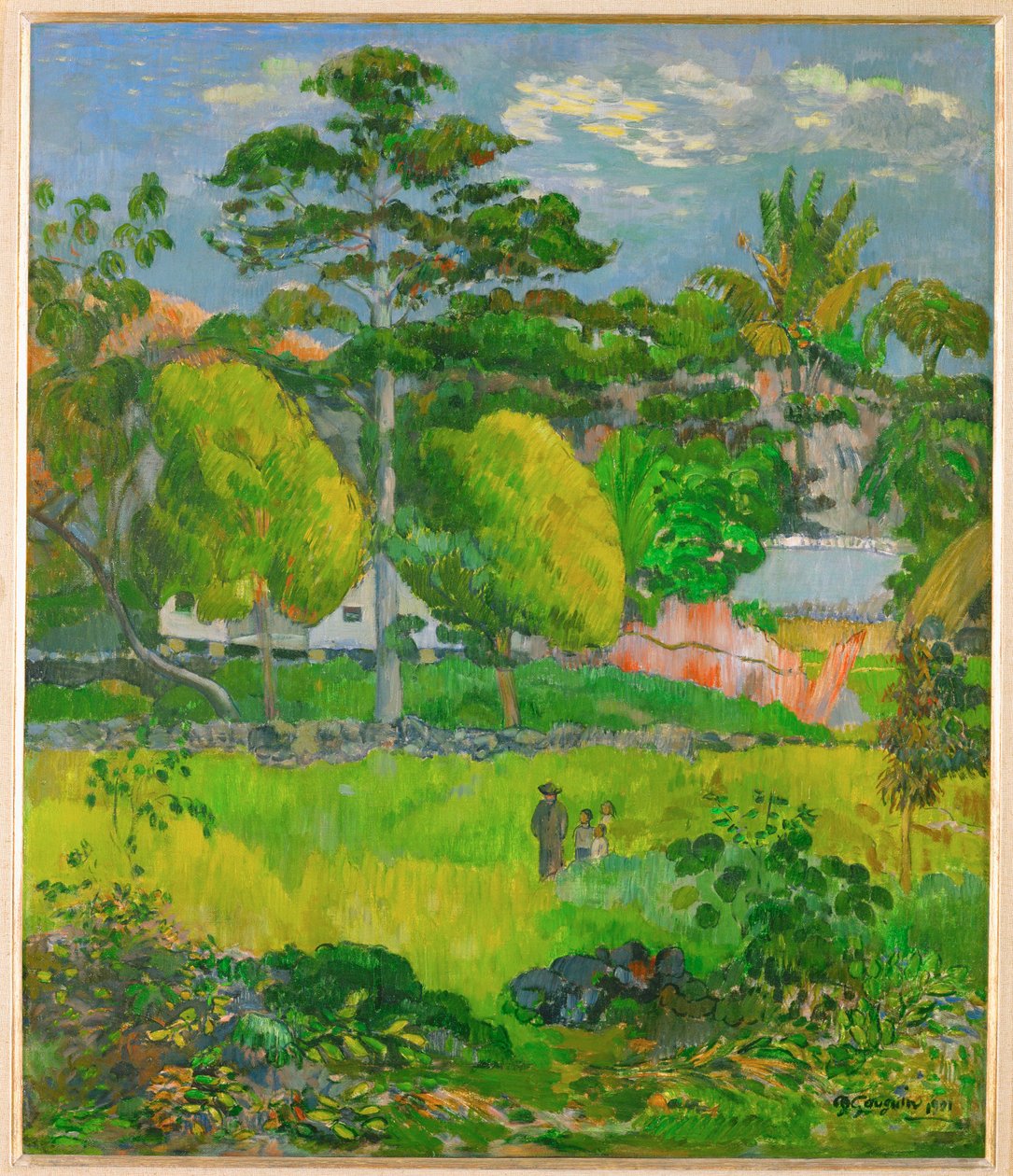 Landschaft von Paul Gauguin