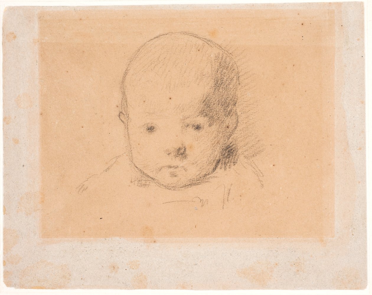 Porträt des Sohnes des Künstlers Clovis, geboren am 10. Mai 1879 von Paul Gauguin