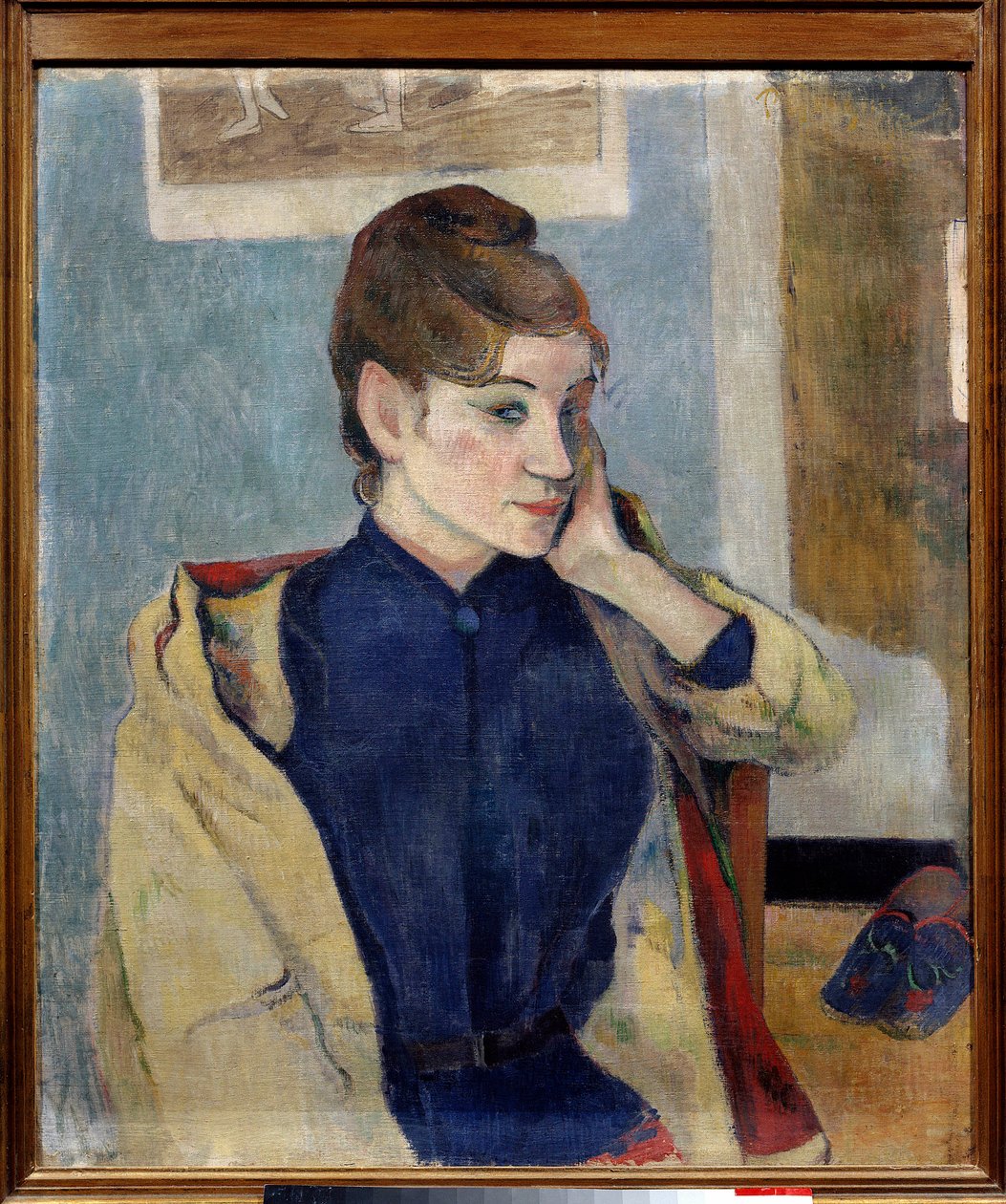 Porträt von Madeleine Bernard Gemälde von Paul Gauguin (1848-1903) 1888 Grenoble, Museum der Schönen Künste von Paul Gauguin