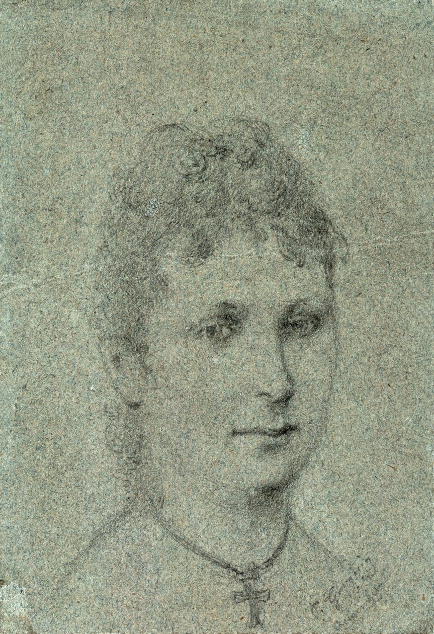 Porträt von Mette-Sophie Gad, ca. 1873 von Paul Gauguin