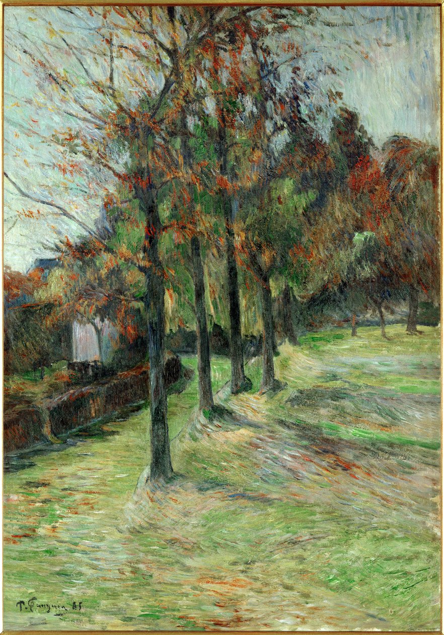 Route de Rouen II von Paul Gauguin
