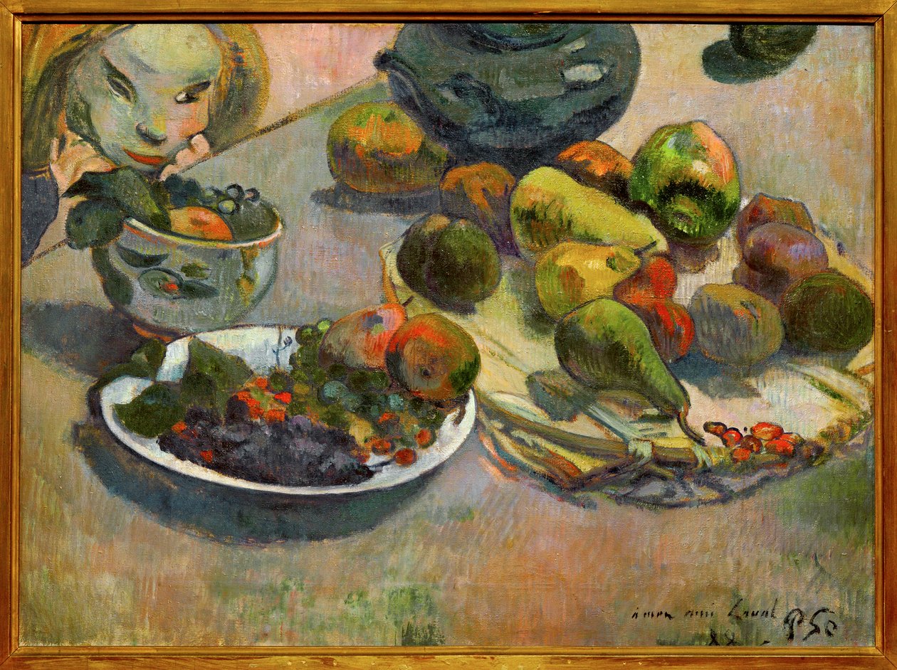 Stillleben mit Früchten von Paul Gauguin
