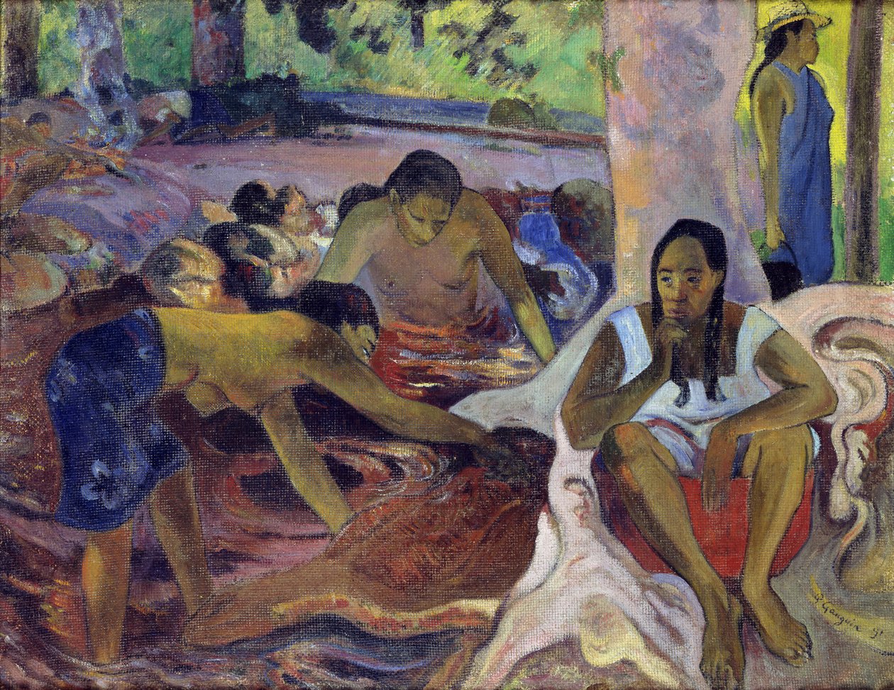 Tahitianische Fischerinnen von Paul Gauguin