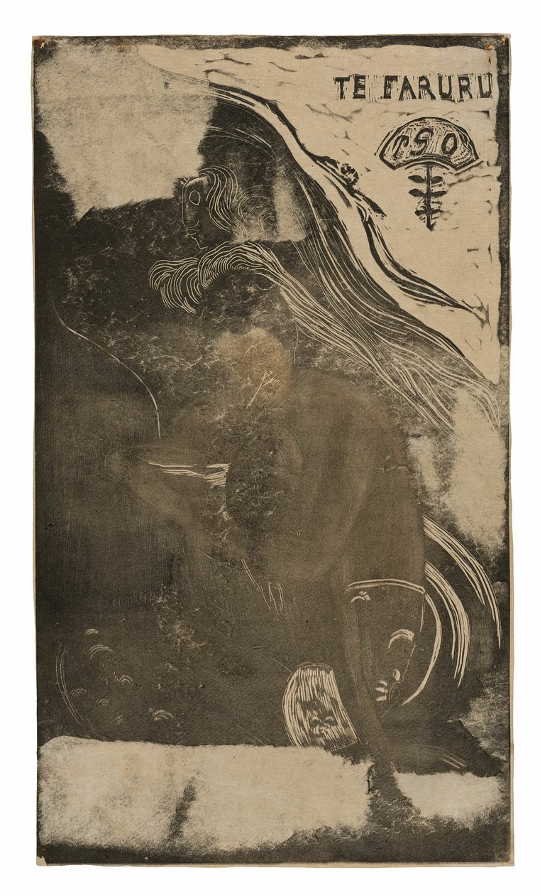 Te faruru (Hier machen wir Liebe), aus der Noa Noa Suite von Paul Gauguin