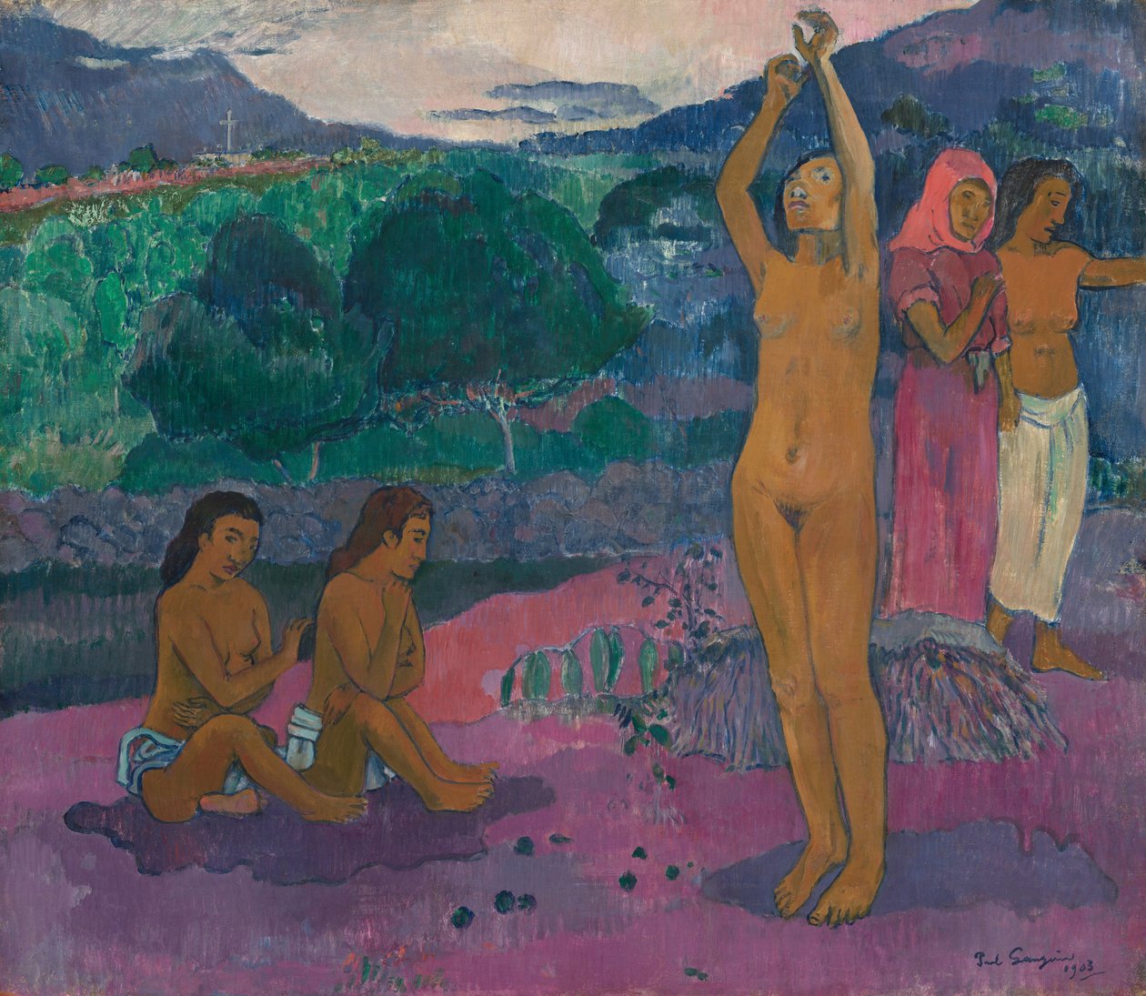Die Anrufung von Paul Gauguin