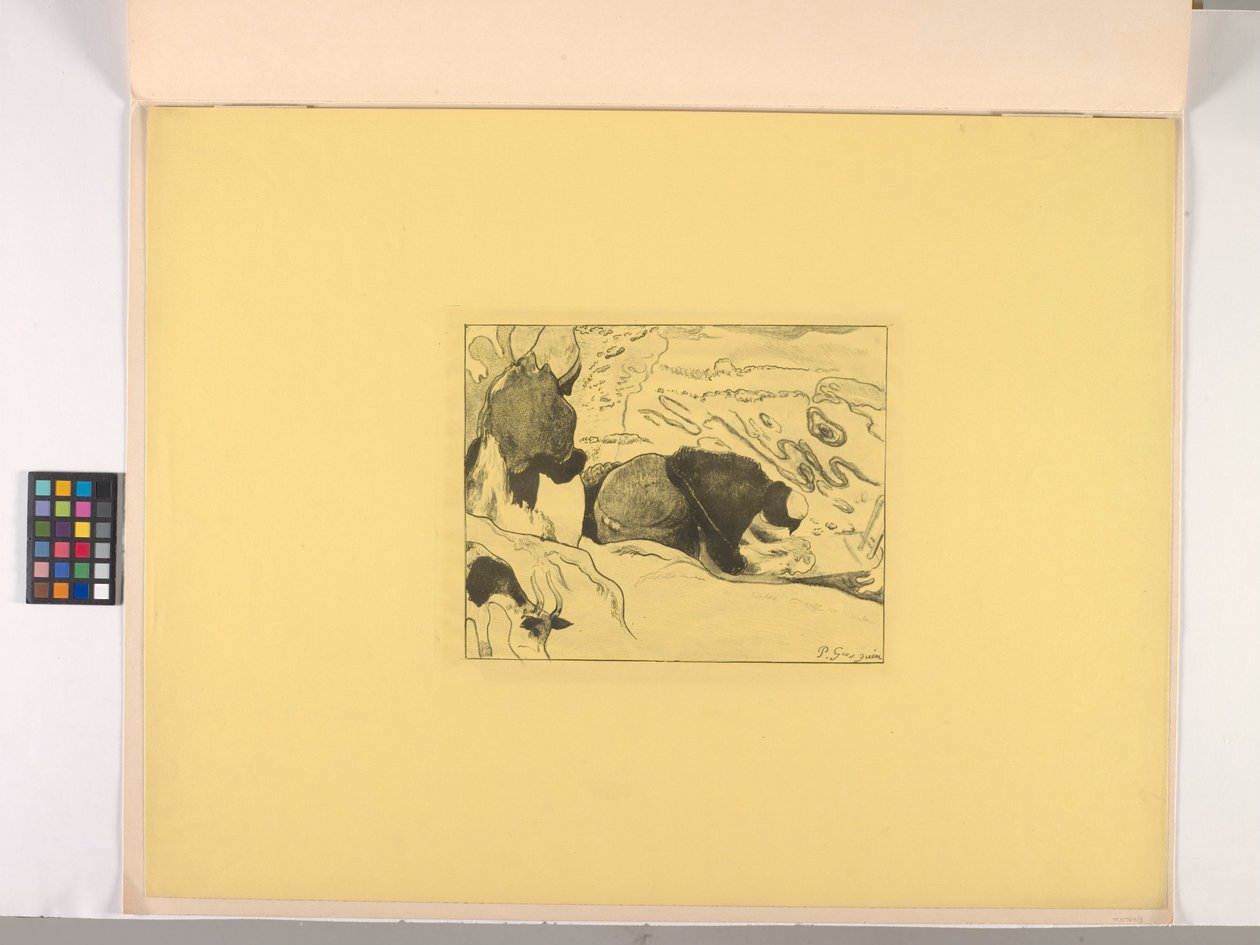 Die Wäscherinnen von Paul Gauguin
