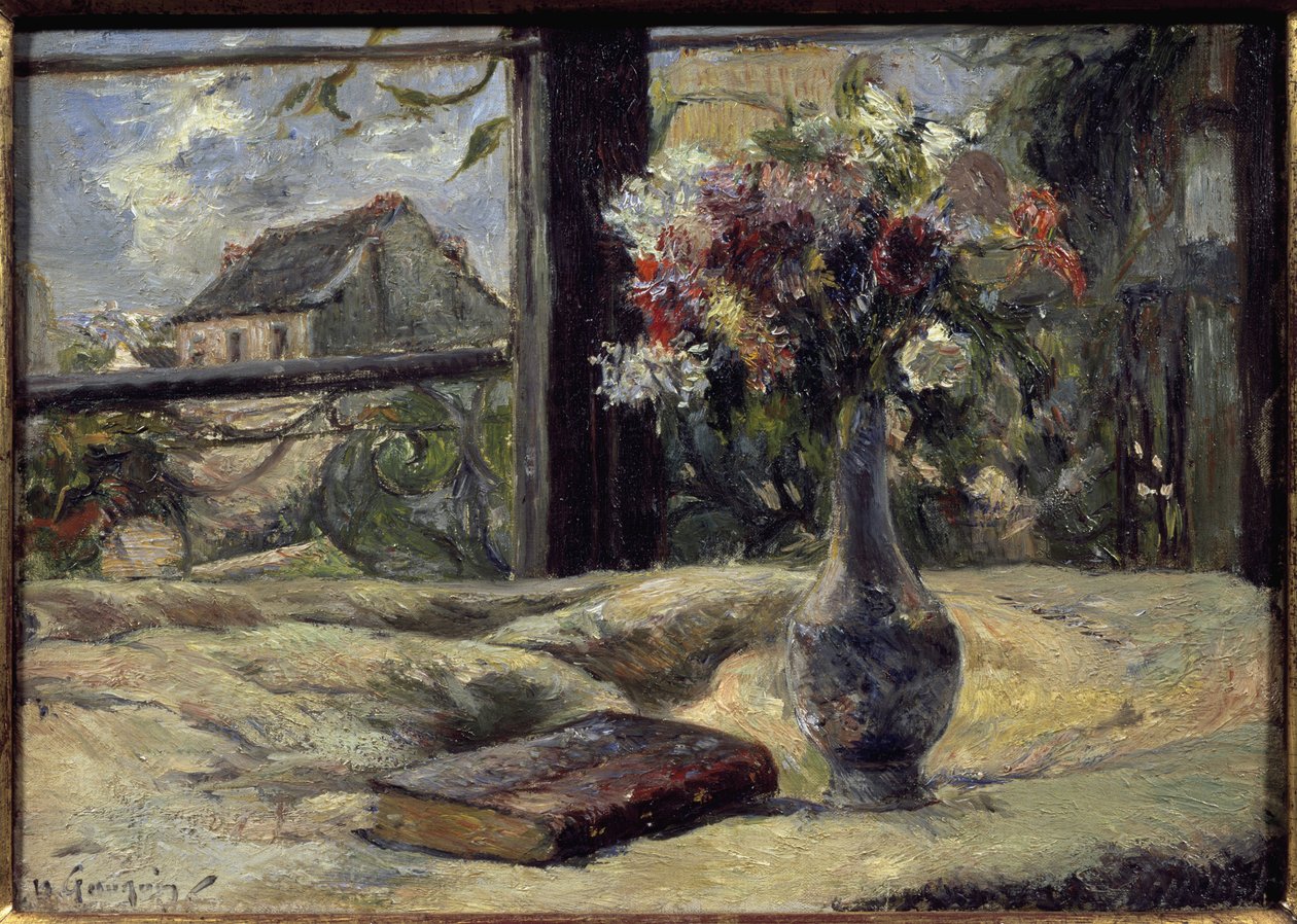 Blumenvase von Paul Gauguin