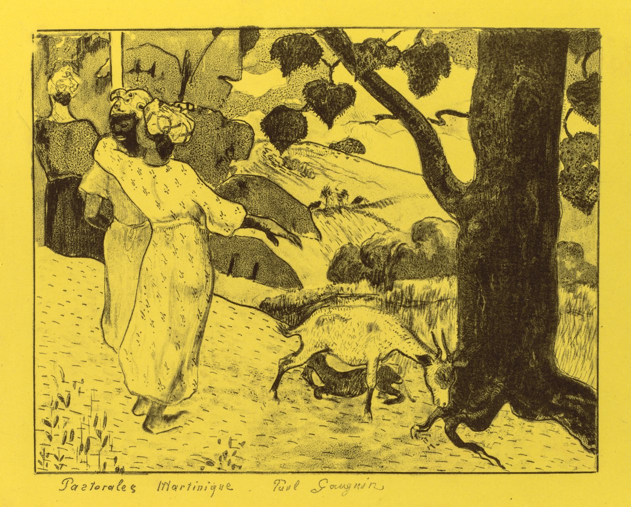 Volpini-Suite: Pastorale von Martinique (Pastorales Martinique) von Paul Gauguin